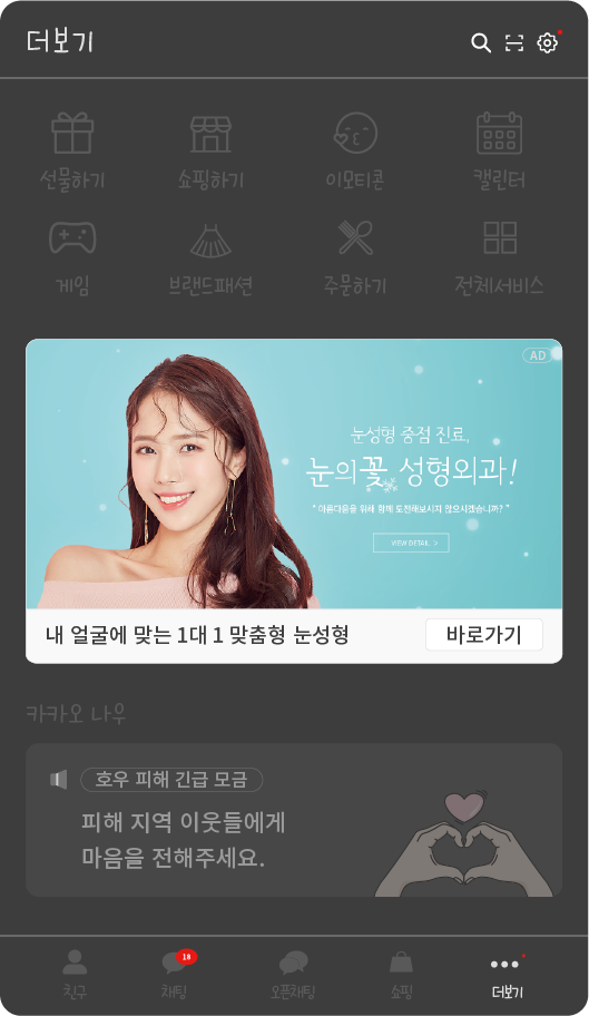 카카오 디스플레이